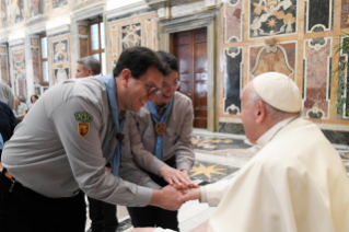 8-Aux membres du Conseil national du Mouvement des scouts adultes catholiques italiens (MASCI) 