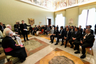 0-An die Delegation des Weltweiten Gebetsnetzwerks des Papstes 