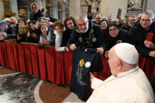 15-To Italian Pilgrims of the Camino de Santiago, cared for by the Opera Don Guanella 