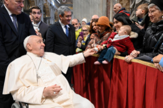 16-To Italian Pilgrims of the Camino de Santiago, cared for by the Opera Don Guanella 