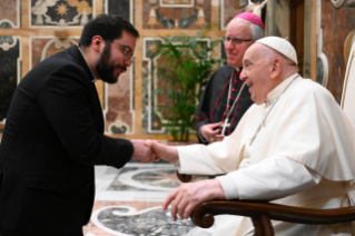 2-Audience with seminarians from Seville, Spain