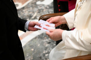 1-Audience with seminarians from Seville, Spain