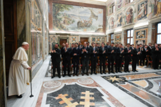 6-Audience with seminarians from Seville, Spain