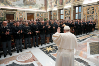 0-Audience with the Managers and Staff of the Vatican Inspectorate of Public Security