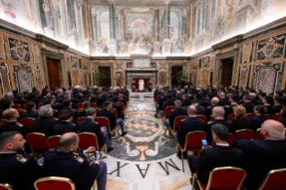 2-Audience with the Managers and Staff of the Vatican Inspectorate of Public Security