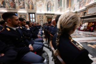 3-Audience with the Managers and Staff of the Vatican Inspectorate of Public Security