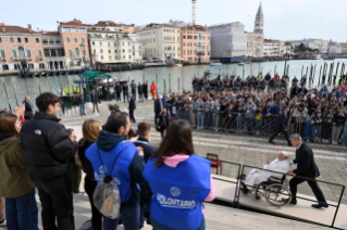 1-Visita a Veneza: Encontro com os Jovens 