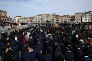 4-Besuch in Venedig: Begegnung mit jungen Menschen