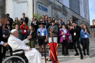 10-Visita a Veneza: Encontro com os Jovens 