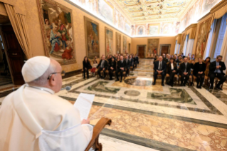 0-À la délégation de la fondation Cattolica de Vérone (Italie) 