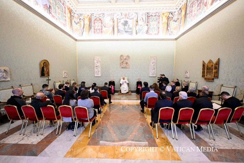 Francisco, con la Red Mundial de Oración por el Papa