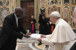 6-Presentation of Letters of Credence  by the Ambassadors of Moldova, Kyrgyzstan, Namibia, Lesotho, Luxembourg, Chad and Guinea-Bissau