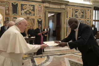 7-Presentation of Letters of Credence  by the Ambassadors of Moldova, Kyrgyzstan, Namibia, Lesotho, Luxembourg, Chad and Guinea-Bissau