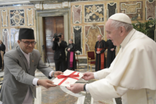 5-To new Ambassadors accredited to the Holy See