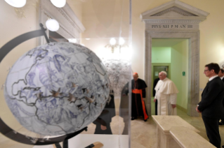 1-Pope Francis visits the Vatican Apostolic Library to inaugurate a new permanent exhibition area