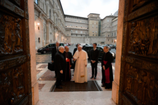 3-Pope Francis visits the Vatican Apostolic Library to inaugurate a new permanent exhibition area