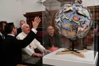 6-Pope Francis visits the Vatican Apostolic Library to inaugurate a new permanent exhibition area