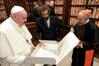 10-Pope Francis visits the Vatican Apostolic Library to inaugurate a new permanent exhibition area