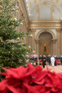 0-À Cúria Romana, por ocasião da apresentação das felicitações de Natal