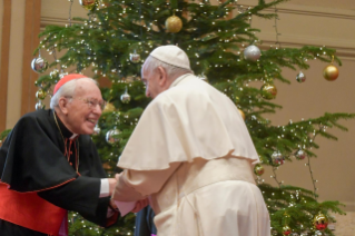 1-An die Römische Kurie beim traditionellen Weihnachtsempfang