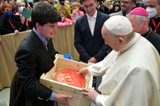 11-To the delegation which donated the Christmas Tree and the Nativity Scene in St. Peter's Square and the Paul VI Hall