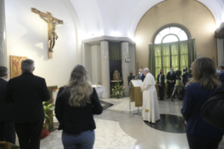 8-Visita del Santo Padre a la comunidad de trabajo del Dicasterio para la Comunicación