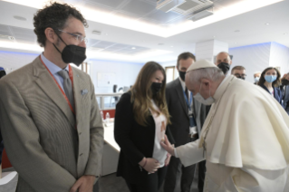 11-Visita del Santo Padre a la comunidad de trabajo del Dicasterio para la Comunicación