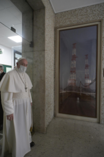 12-Visite du Saint-Père à la communauté de travail du Dicastère pour la Communication