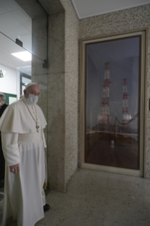 12-Visita del Santo Padre a la comunidad de trabajo del Dicasterio para la Comunicación