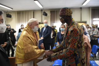 20-Visit of the Holy Father to the work-community of the Dicastery for Communication