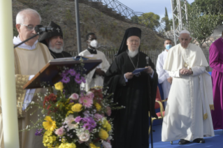 14-Cérémonie de clôture de la Rencontre de Prière pour la Paix organisée par la Communauté de Sant’Egidio : Religions et cultures en dialogue « Peuples frères, terre future »