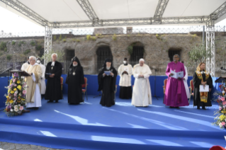 8-Cérémonie de clôture de la Rencontre de Prière pour la Paix organisée par la Communauté de Sant’Egidio : Religions et cultures en dialogue « Peuples frères, terre future »