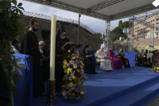 13-Concluding ceremony of the Prayer for Peace Meeting organized by the St. Egidio Community: "Peoples as Brothers, Future Earth. Religions and Cultures in Dialogue"