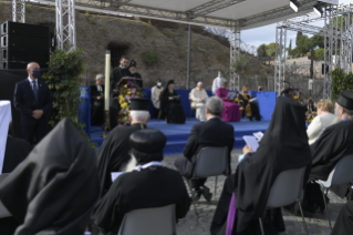 10-Cérémonie de clôture de la Rencontre de Prière pour la Paix organisée par la Communauté de Sant’Egidio : Religions et cultures en dialogue « Peuples frères, terre future »