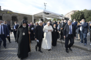 21-Cérémonie de clôture de la Rencontre de Prière pour la Paix organisée par la Communauté de Sant’Egidio : Religions et cultures en dialogue « Peuples frères, terre future »