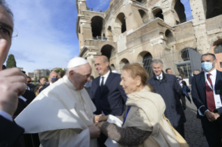 7-Cérémonie de clôture de la Rencontre de Prière pour la Paix organisée par la Communauté de Sant’Egidio : Religions et cultures en dialogue « Peuples frères, terre future »