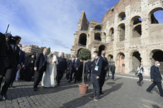 6-Cérémonie de clôture de la Rencontre de Prière pour la Paix organisée par la Communauté de Sant’Egidio : Religions et cultures en dialogue « Peuples frères, terre future »