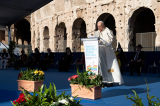 30-Concluding ceremony of the Prayer for Peace Meeting organized by the St. Egidio Community: "Peoples as Brothers, Future Earth. Religions and Cultures in Dialogue"