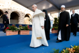 37-Concluding ceremony of the Prayer for Peace Meeting organized by the St. Egidio Community: "Peoples as Brothers, Future Earth. Religions and Cultures in Dialogue"