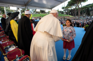 35-Concluding ceremony of the Prayer for Peace Meeting organized by the St. Egidio Community: "Peoples as Brothers, Future Earth. Religions and Cultures in Dialogue"