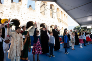 36-Concluding ceremony of the Prayer for Peace Meeting organized by the St. Egidio Community: "Peoples as Brothers, Future Earth. Religions and Cultures in Dialogue"