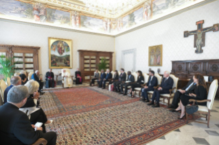 1-À la délégation de la Fondation “Leaders pour la paix” 