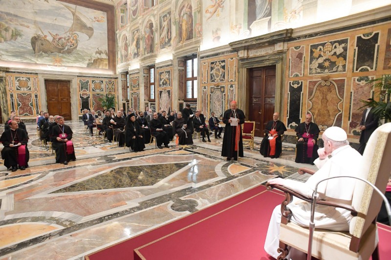 1-Ai Partecipanti all'Assemblea della "Riunione delle Opere per l'Aiuto alle Chiese Orientali" (R.O.A.C.O.)
