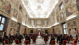 6-Agli Officiali del Tribunale della Rota Romana, per l'inaugurazione dell'Anno Giudiziario