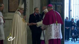 30-Holy Mass for the Opening of the Holy Door of St. Peter’s Basilica