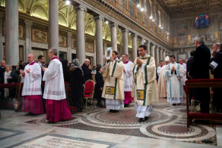 17-Außerordentliches Jubiläum der Barmherzigkeit: Heilige Messe und Öffnung der Heiligen Pforte in der Basilika Santa Maria Maggiore 