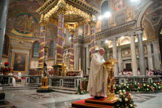 19-Außerordentliches Jubiläum der Barmherzigkeit: Heilige Messe und Öffnung der Heiligen Pforte in der Basilika Santa Maria Maggiore 