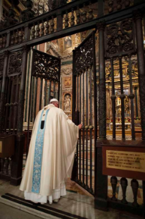 22-Misa y apertura de la Puerta santa de la Basílica de Santa María la Mayor