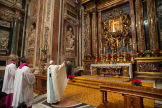 23-Außerordentliches Jubiläum der Barmherzigkeit: Heilige Messe und Öffnung der Heiligen Pforte in der Basilika Santa Maria Maggiore 
