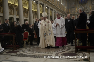 5-Außerordentliches Jubiläum der Barmherzigkeit: Heilige Messe und Öffnung der Heiligen Pforte in der Basilika Santa Maria Maggiore 